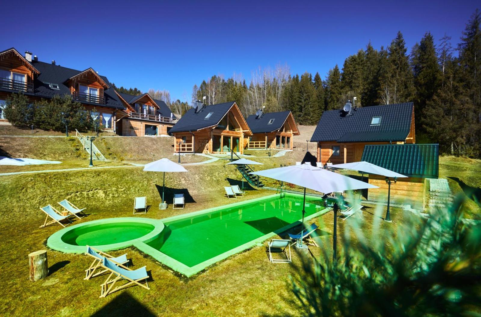 Domki Z Dostepem Do Spa I Restauracji Lapsze Nizne Exterior photo